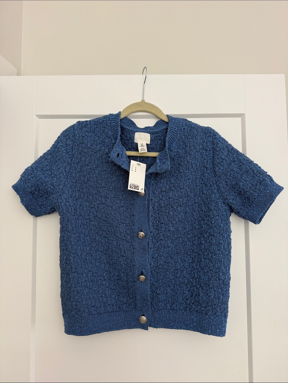NWT H&M TEXTURED-KNIT CARDIGAN - Picture 3 of 3